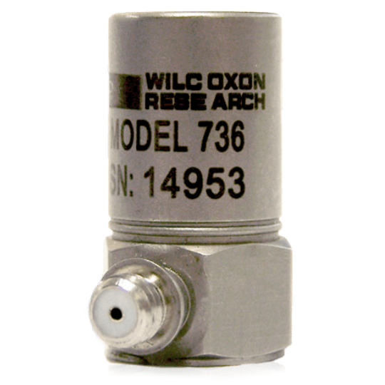 Wilcoxon Sensing Technologies High Sensitivity High Frequency Accelerometer, Model 736/736T